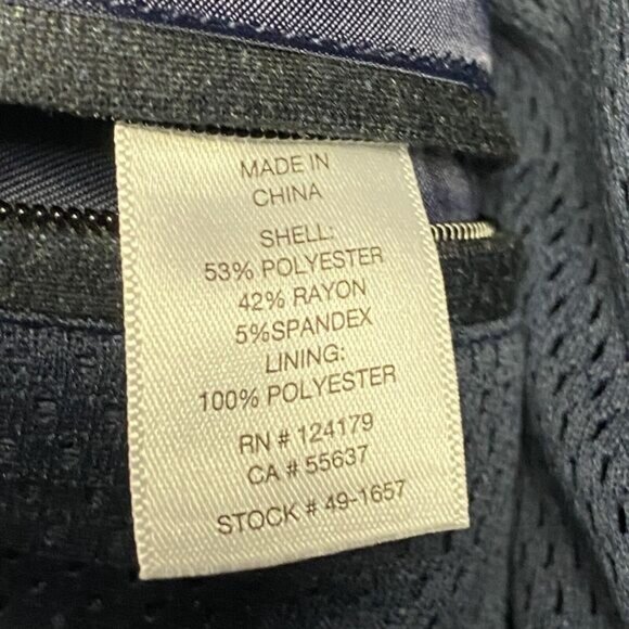 JOHNSTON & MURPHY XC4 extreme comfort XL blazer jacket sport suit coat NAVY * - Picture 15 of 16